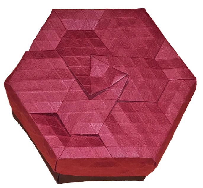 Rhombus Twist Flower II (Lid)